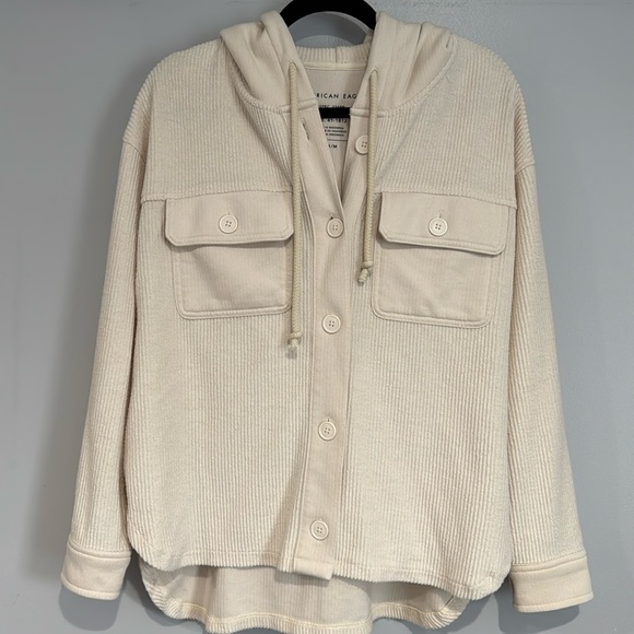 BRAND NEW W/ TAGS American Eagle button up sweatshirt - Picture 1 of 5